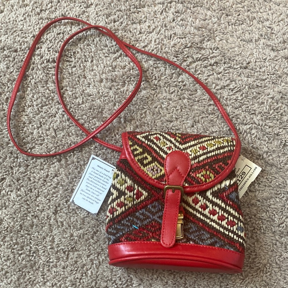 Cross body Woven purse from The Loom Alaska